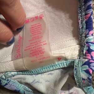 Faded, worn bikini tops and bottom